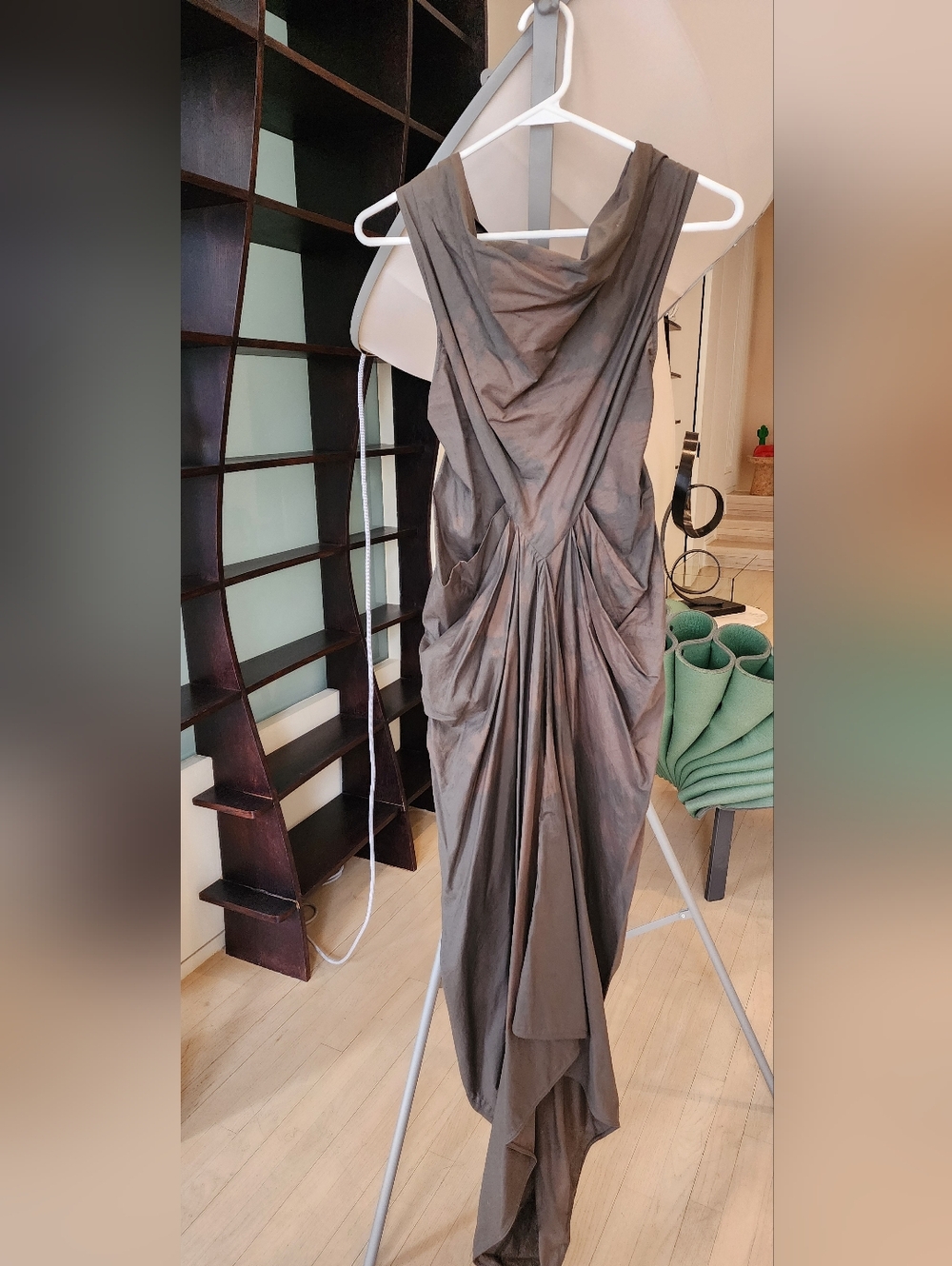 Rick Owens Cyclops Tie dye High Low Dress Size M
